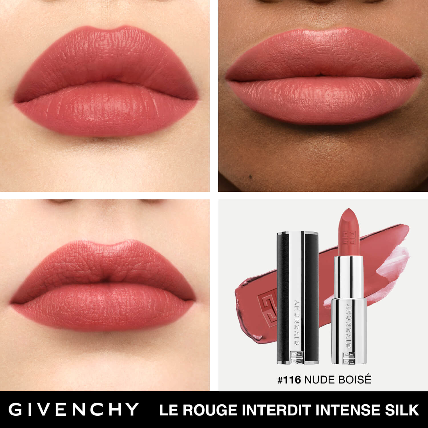 LE ROUGE INTERDIT INTENSE SILK REFIL (RECARGA DE LABIAL SEMI-MATE)